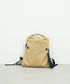 #89《SALE 40%》フラットリュック（beige）/ HD NYLON