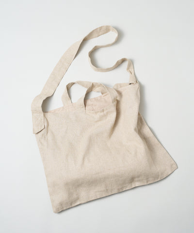#90《SALE 20%》2wayスクエアショルダーM / リネンレーヨン