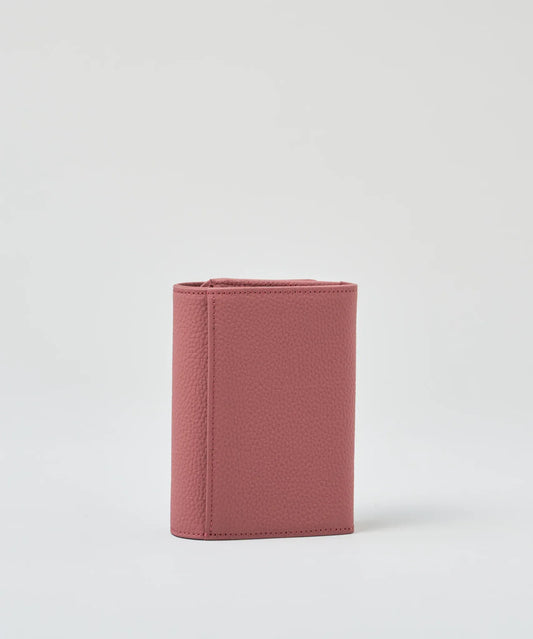 #51/ ポストマンウォレット S(rouge pink)/ 牛革・フィリップ - REN