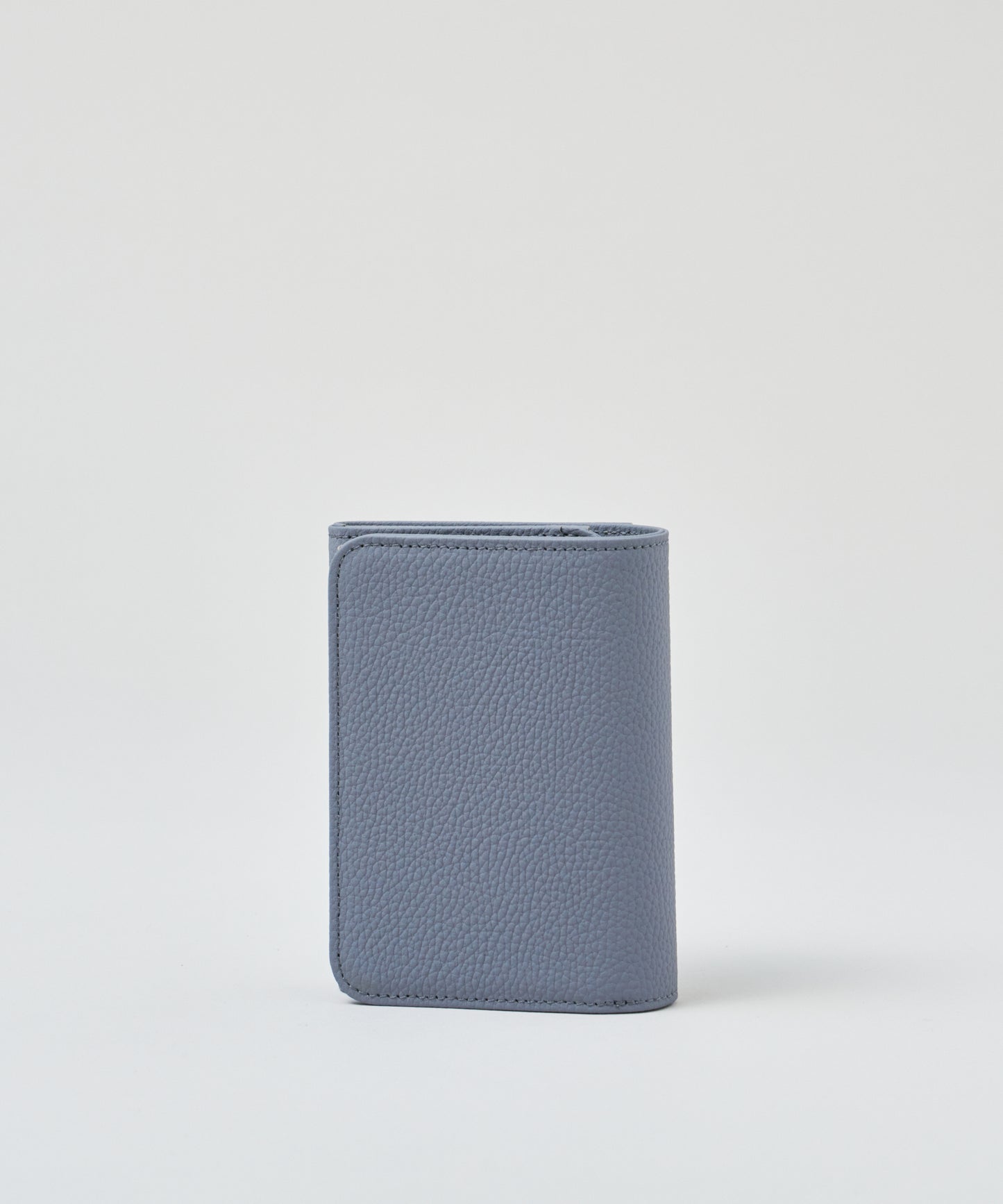 #51/ ポストマンウォレット S（powder blue）/ 牛革・フィリップ