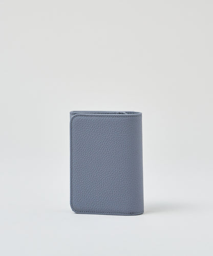 #51/ ポストマンウォレット S（powder blue）/ 牛革・フィリップ