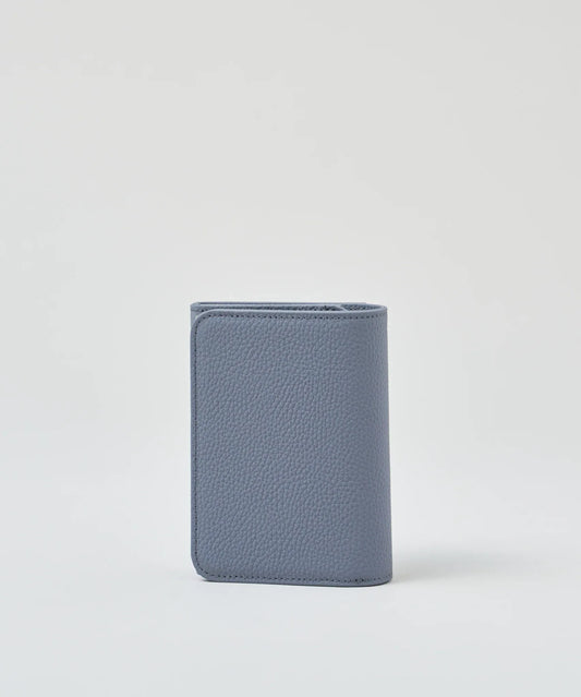 #51/ ポストマンウォレット S(powder blue)/ 牛革・フィリップ