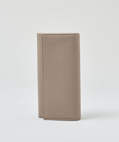#51/ バンクウォレット（almond gray）/ 牛革・フィリップ