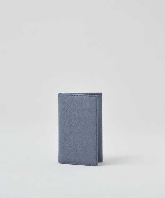 #51/ カードケース（powder blue）/ 牛革・フィリップ - REN