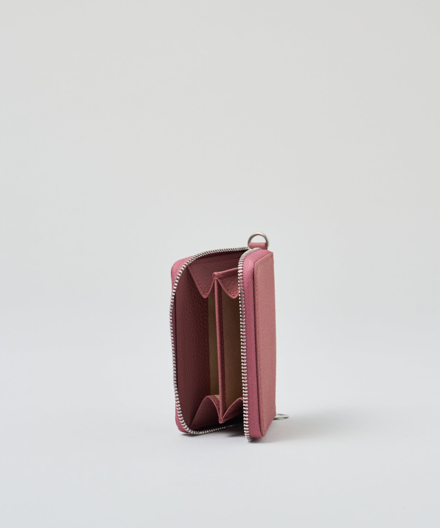 #51/ コインパース（rouge pink）/ 牛革・フィリップ