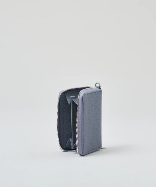 #51/ コインパース（powder blue）/ 牛革・フィリップ - REN