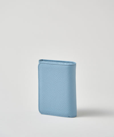 #53/ ポストマンウォレット S（blue haze）/ 牛革・エン