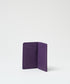 #55 / カードケース（purple）/ 牛革・ベビーバッファロー
