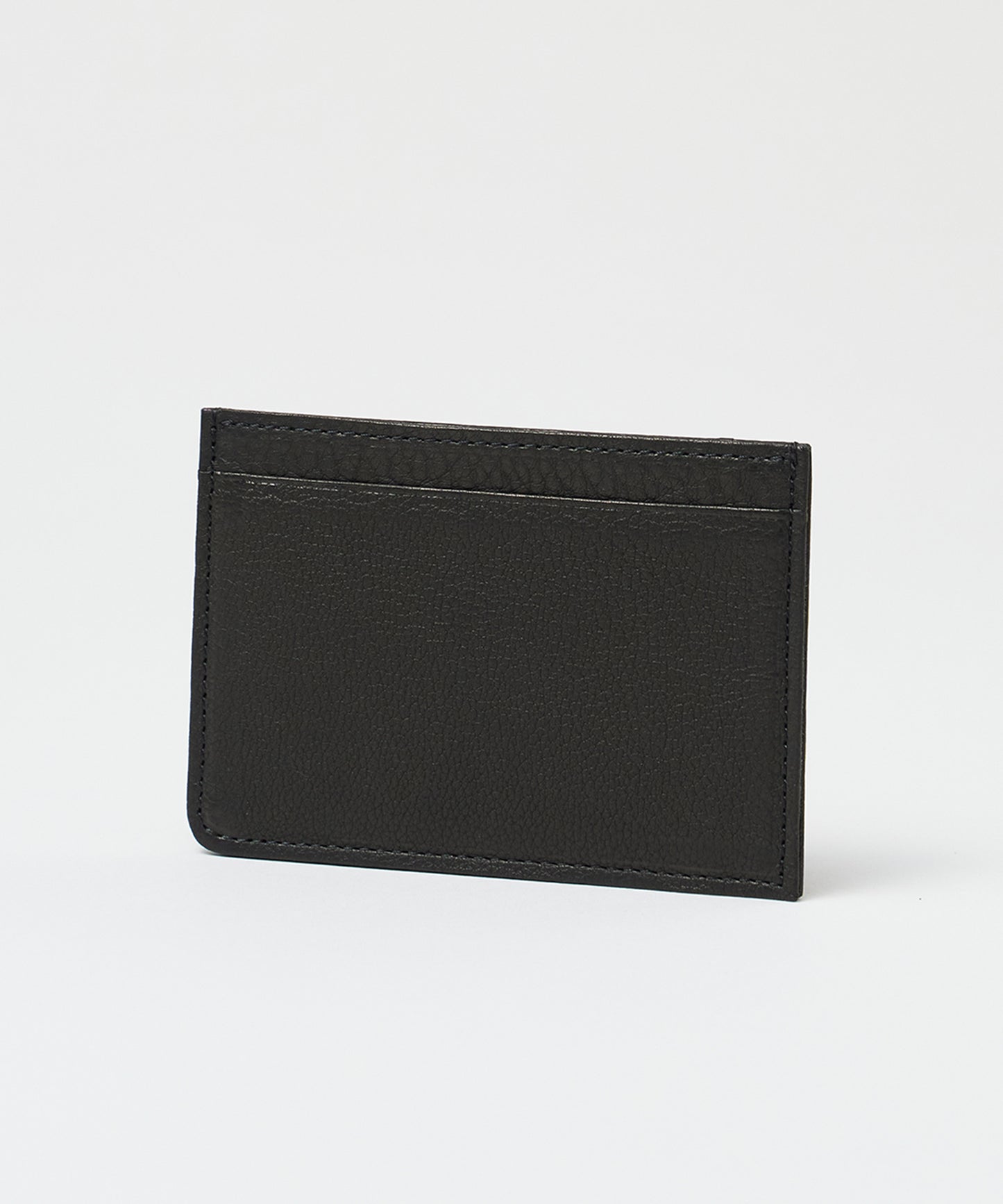 #55/ フラットパス（black）/ 牛革・ベビーバッファロー