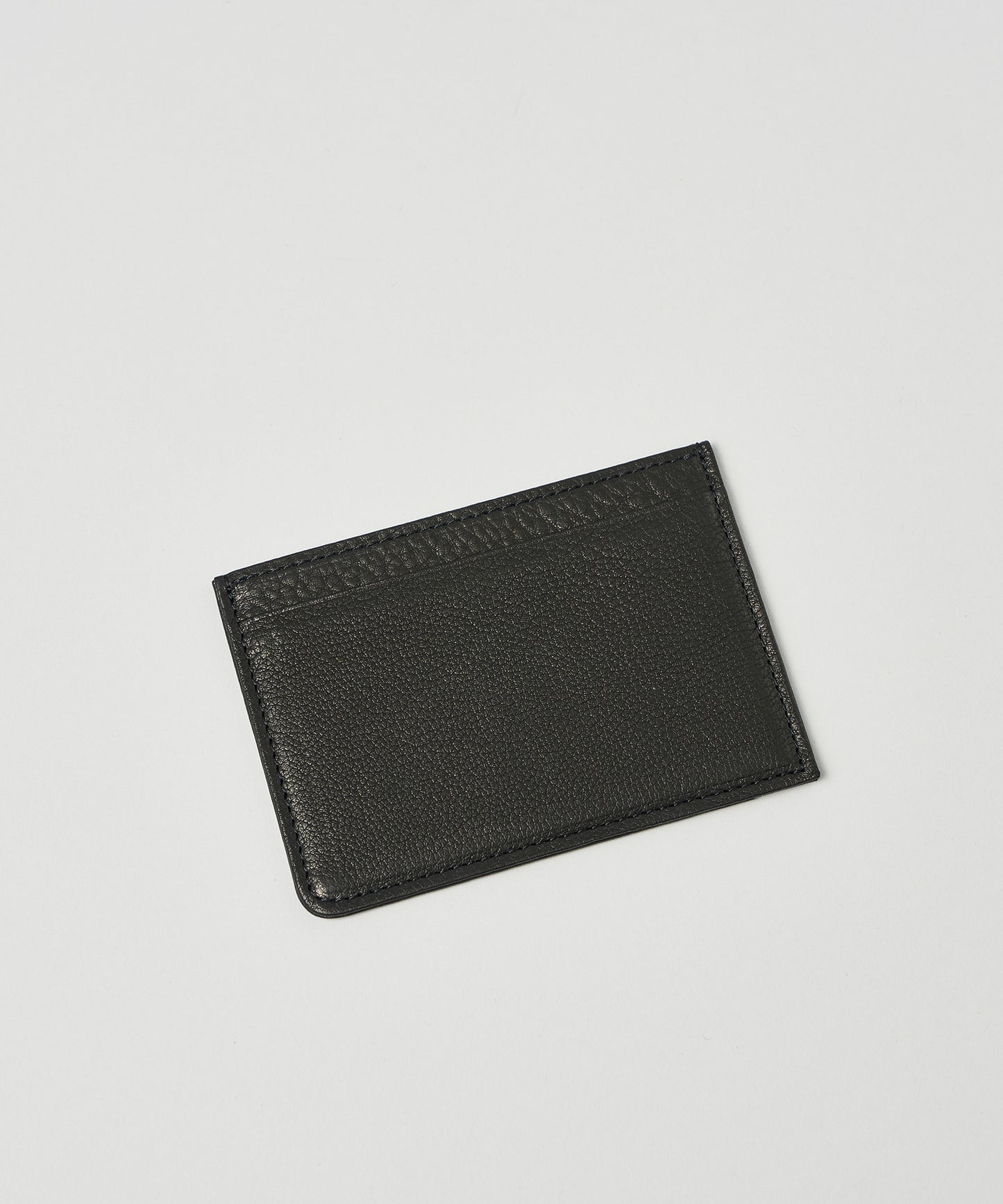 #55/ フラットパス（black）/ 牛革・ベビーバッファロー