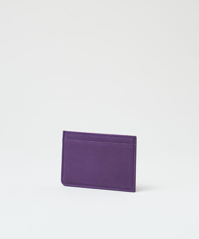 #55/ フラットパス（purple）/ 牛革・ベビーバッファロー