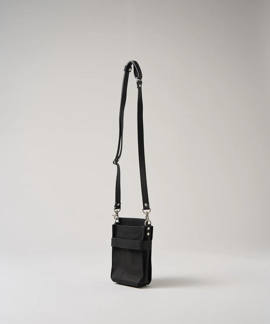 #30/ シザーズバッグ・シグス（black）/ ピッグスキン・ハリー - REN