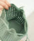 #16/ タッセルボトルショルダー（sage green）/ やぎ革・ゴートメッシュ