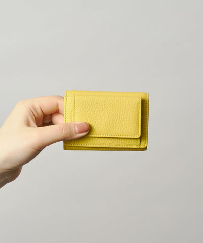 #53 / ミニウォレット（mimosa）/ 牛革・エン
