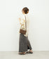 #11《SALE 20%》クラッチショルダー XS (dark brown)  / やぎ革・ベアー