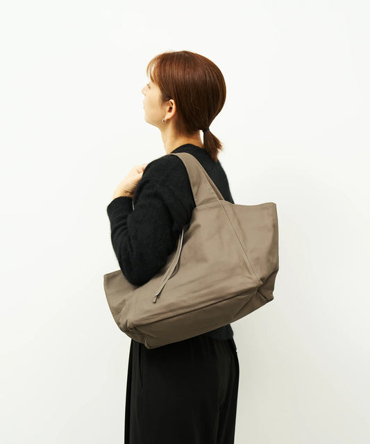 #11b/ ダックストートM (greige) / やぎ革・ベアー - REN