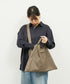 #11b/ 2wayスクエアショルダーM（greige） / やぎ革・ベアー