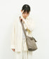 #11b/ ストロールショルダー(greige) / やぎ革・ベアー