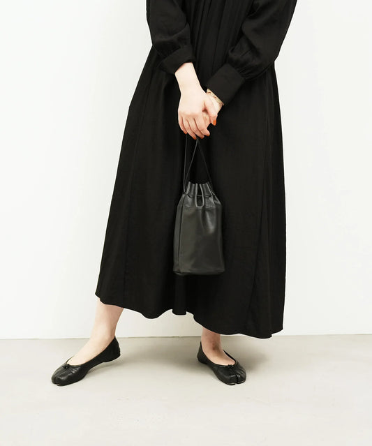 #15/ キャニスターボトル(black) / やぎ革・スティル