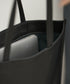 #15/ ドキュメントトート14-inch（black）/ やぎ革・スティル