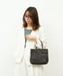#16/ ショッパーXS（shadow gray） / やぎ革・ゴートメッシュ