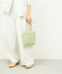 #16/ ショッパーXS（pistachio green） / やぎ革・ゴートメッシュ