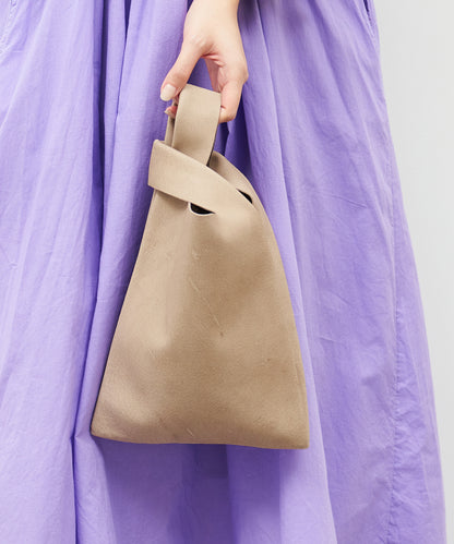 #30/ ミニレジブクロ（pink beige）/ ピッグスキン・ハリー