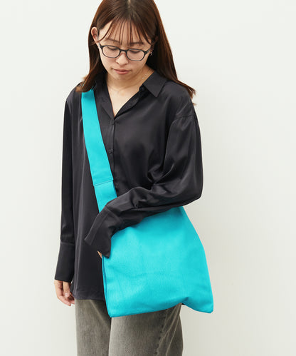 #30/ レジブクロ ショルダー（turquoise）/ ピッグスキン・ハリー