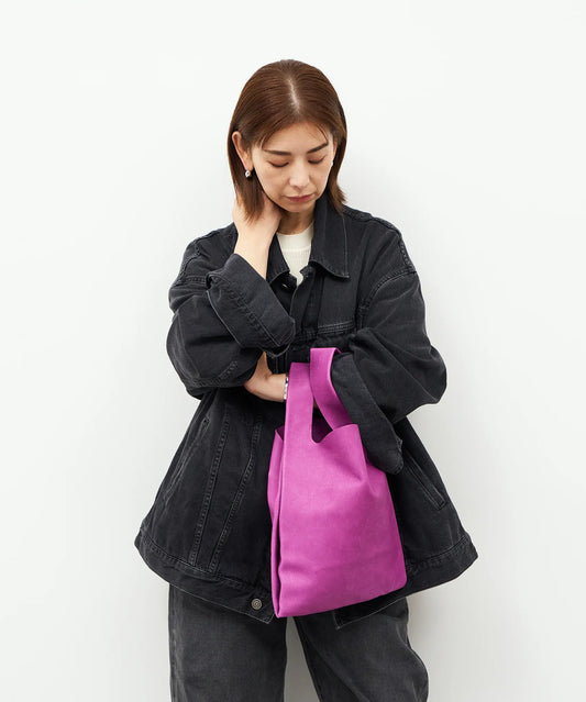 #30《SALE 40%》レジブクロ(peony purple)/ ピッグスキン・ハリー