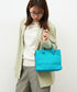 #30/ ミニショッパー（turquoise）/ ピッグスキン・ハリー