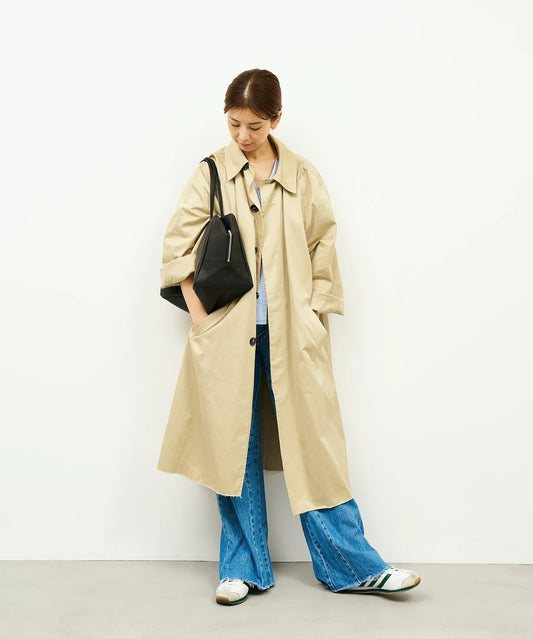 #30/ スクエアダッフル M（black）/ ピッグスキン・ハリー - REN