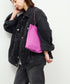 #30 / ミニトート（peony purple）/ ピッグスキン・ハリー