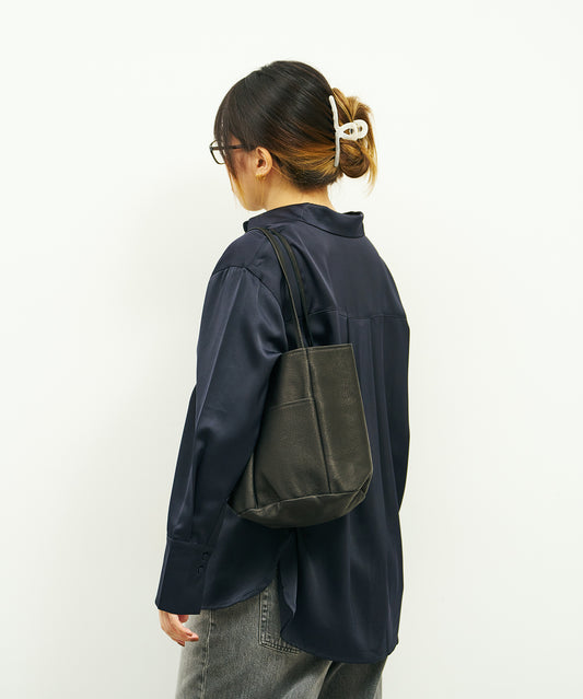 #30/ バケットトート（black）/ ピッグスキン・ハリー