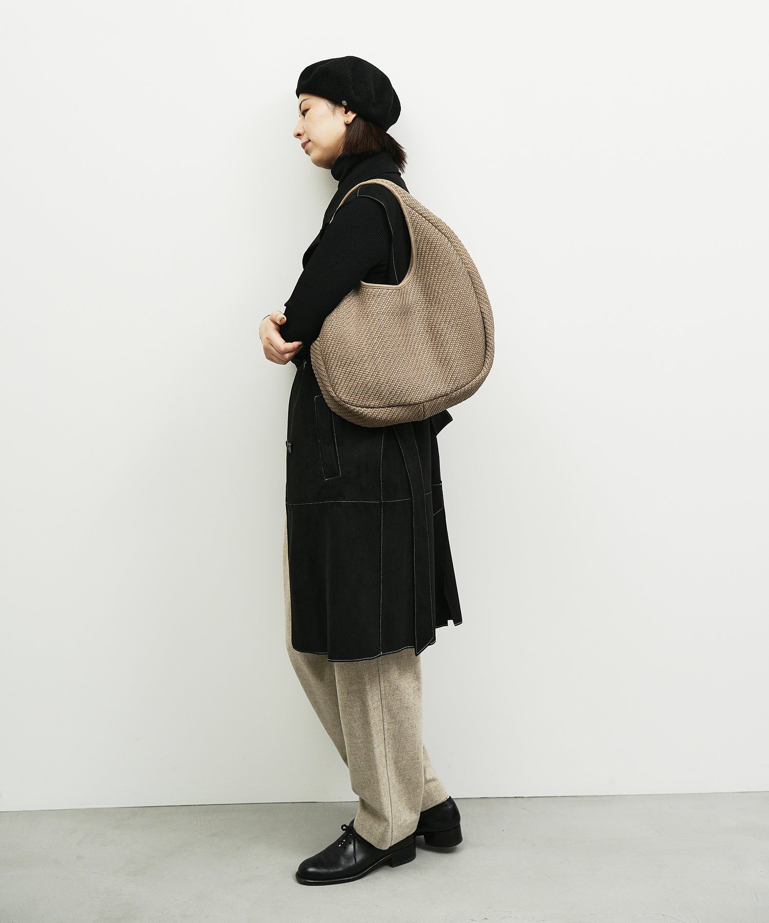 marron beige / 168cm