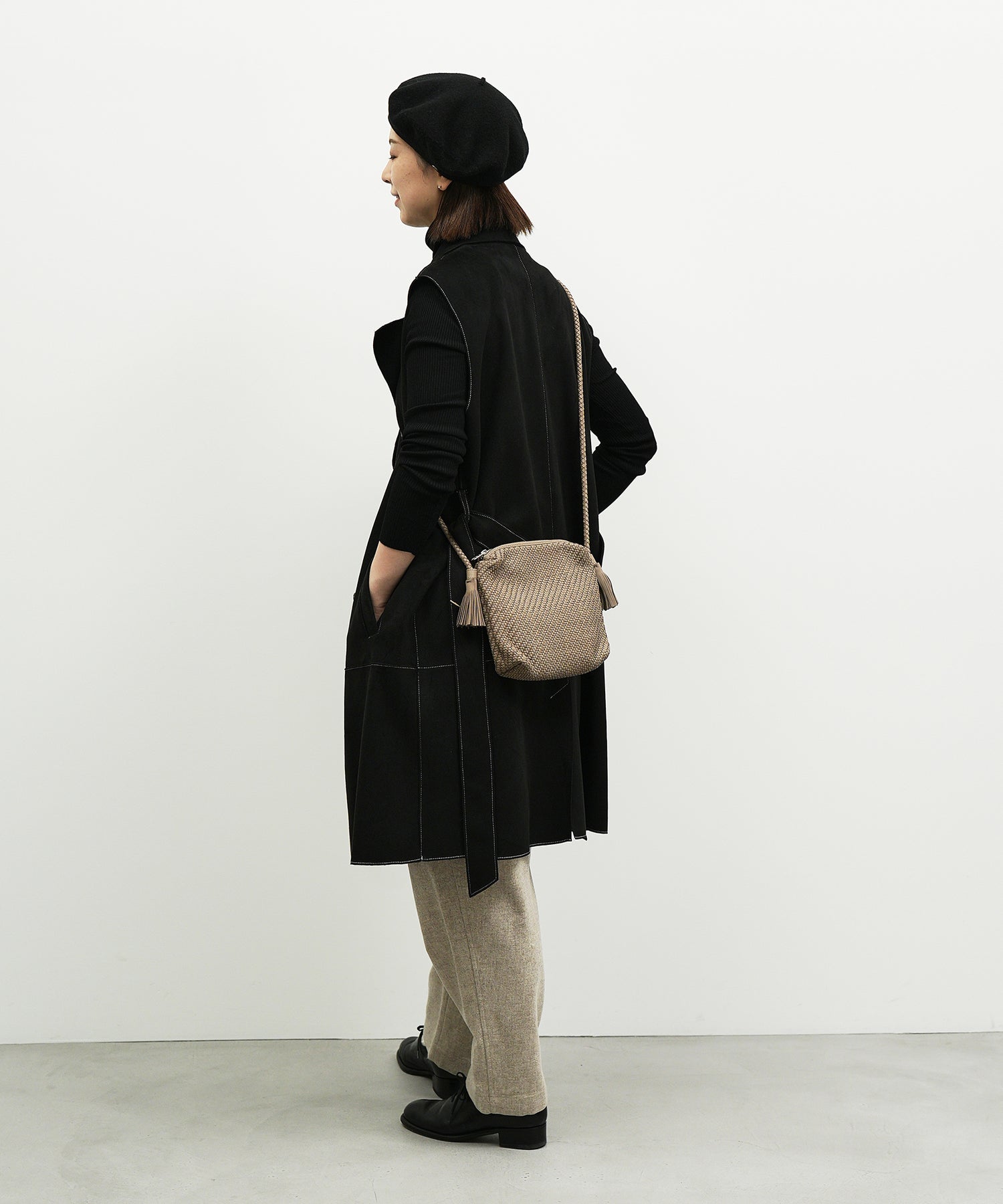marron beige / 168cm