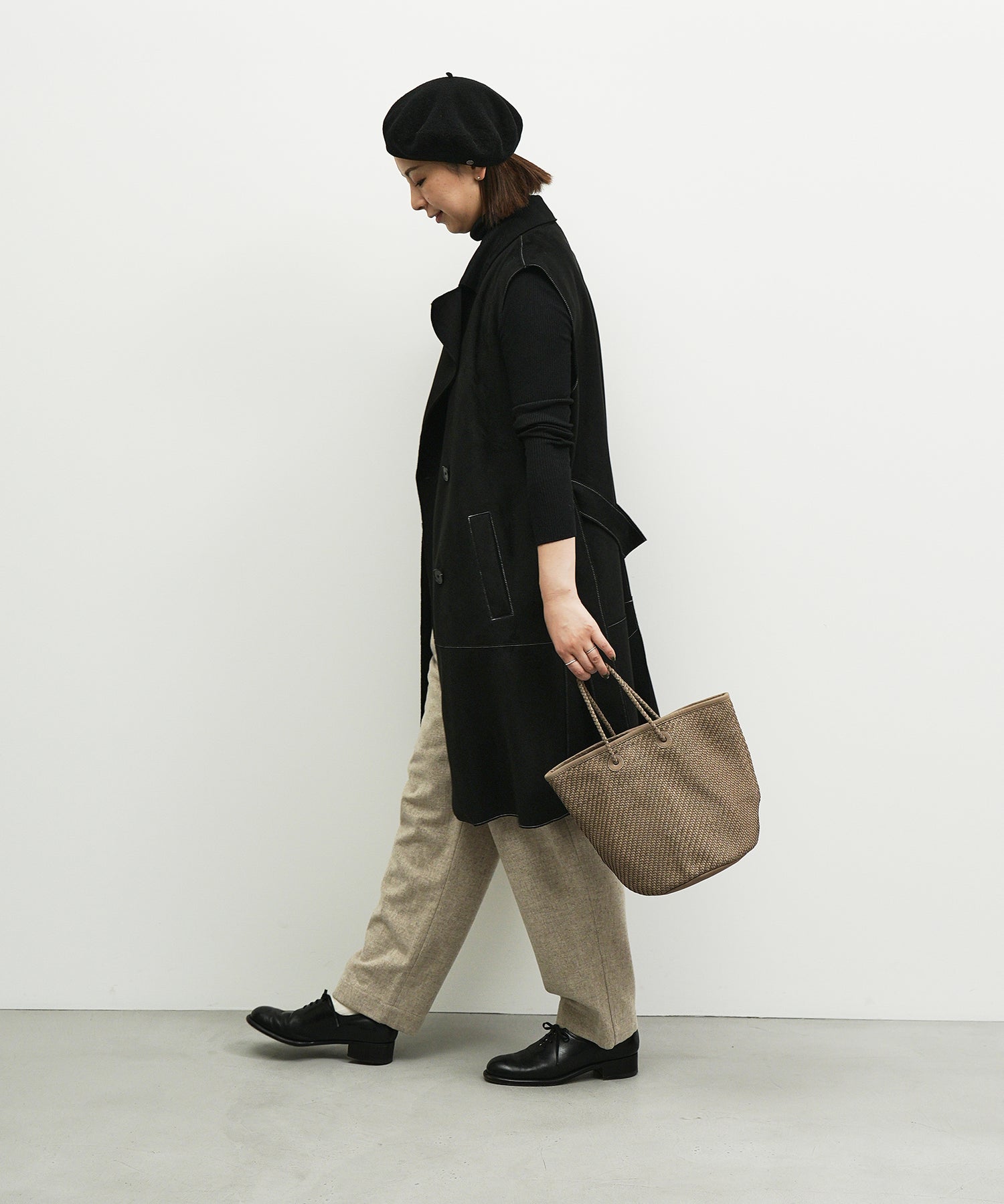 marron beige / 168cm