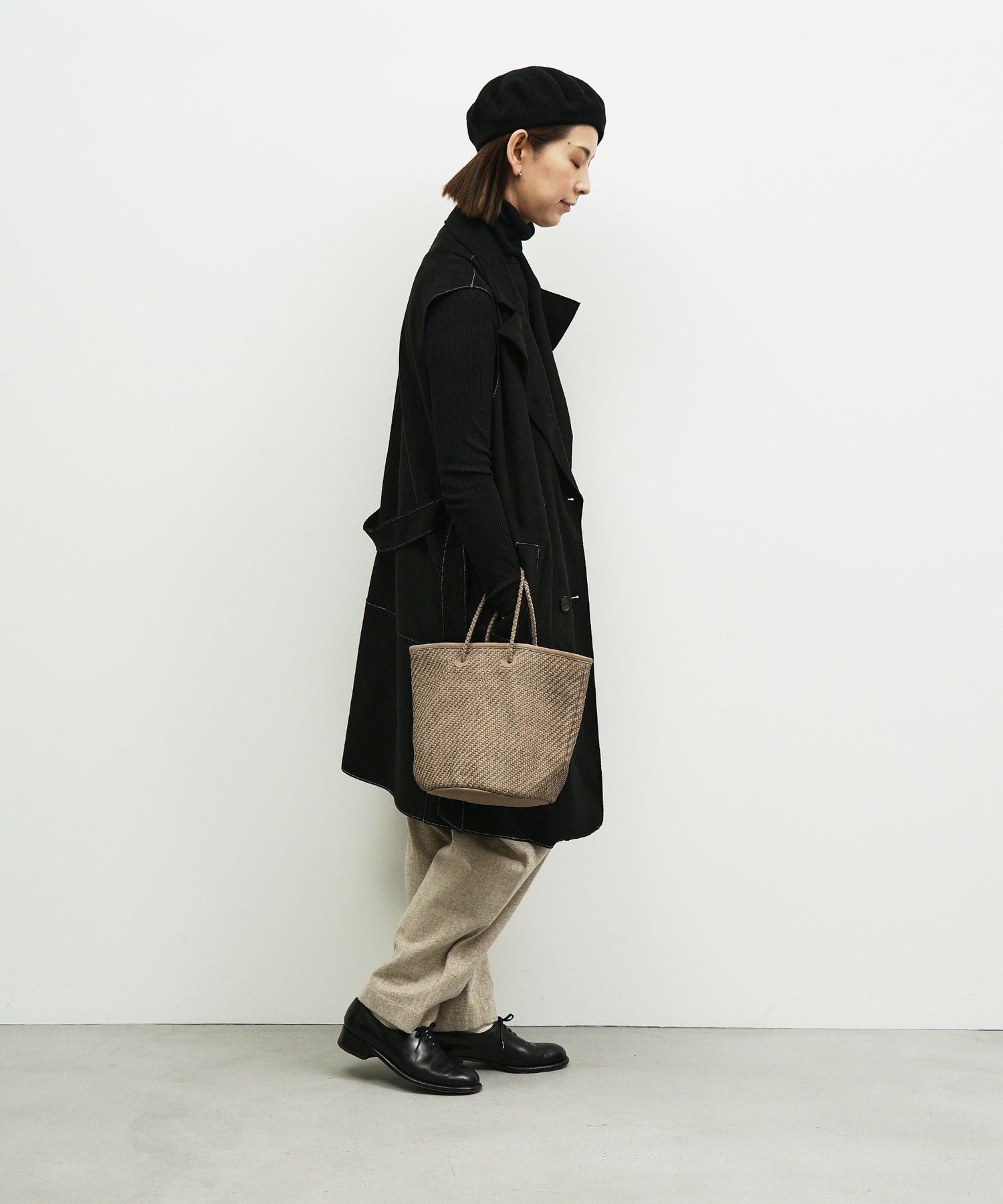 marron beige / 168cm