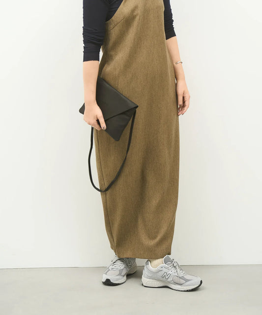 #30/ トライアングルフラップ（black）/ ピッグスキン・ハリー - REN