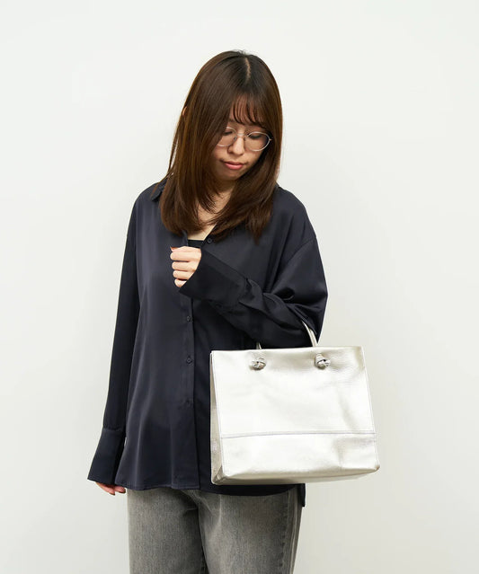 #36/ デイショッパー（silver）/ ピッグスキン・ラスラ - REN