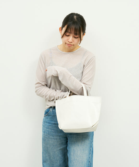 #37/ ランチバッグS / ピッグスキン・セラート