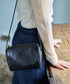 #45《BF SALE 10%》フロートミニショルダー（black）/ 牛革・アペルト