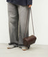 #45《BF SALE 10%》フロートミニショルダー（bitter brown）/ 牛革・アペルト