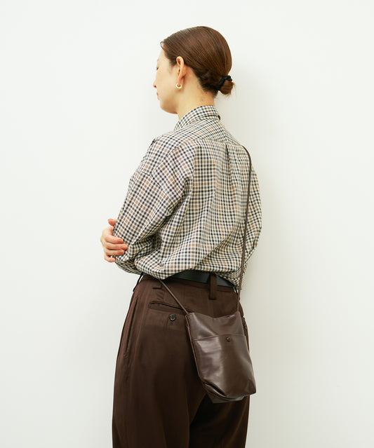 #45《Limited 5%》ステムフォーム（bitter brown）/ 牛革・アペルト