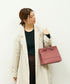 #51b/ ミニショッパー（rouge pink） / 牛革・フィリップ
