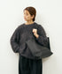 #52b/ ワイドトートL（black）/ 牛革・バレンシア