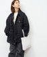 #57 / メルカドショッパー（rustic white） / 牛革・バッファローメッシュ