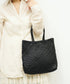 #57/ メルカドショッパー（black） / 牛革・バッファローメッシュ - REN