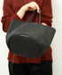 #60/ バスケット（black）/ 羊革・シープメッシュ