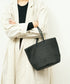 #60/ バスケット（black）/ 羊革・シープメッシュ