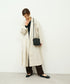 #60/ バレルショルダーS（black）/ 羊革・シープメッシュ
